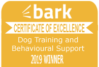 Dog trainer and behaviourist award winner 2019 for Stockport and Greater Manchester South