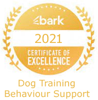 Bark 2021 dog training award